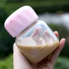 Mini Heat-resistant Milk Cup With Graduated Transparent Glass Water Cup Juice Beverages Cup Children Students Gift Water Mug Mini Taza De Leche Resistente Al Calor