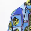 Дизайнерская мужская куртка Весна и осень Windrunner Tee Модная спортивная ветровка с капюшоном Повседневная куртка на молнии Одежда M-3XL 023
