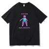 T-shirts voor heren begaan belastingfraude brief t-shirt dinosaurus patroon t-shirt tops mannen dames harajuku creativiteit t-shirt zomer uisex hiphop tee 230404