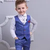 Gilets pour hommes gilet bébé garçons costumes de gentleman de mariage pour les vêtements de fête des tout-petits