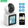 Baby Monitors Meian Wi-Fi 생존 카메라 2.8 인치 화면 1080p 양방향 오디오 베이비 모니터 자동 추적 보안 보호 카메라 Q231104