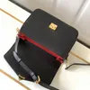 Mirror Quality Luxury Messenger Bag 25 cm Flap Bag Coin Purse med låda