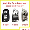 Auto Key Fashion Abs Bon Fiber Remote Case ER voor 1 2 3 4 5 6 7 Series X1 X3 X4 X5 X5 X6 F30 F34 F10 F07 F20 G30 F15 F16 0919 Drop Deliv Dhe7i