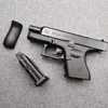 G26 Gen4 Alloy Water Gel Blaster Metal Airsoft Toy Gun Manual射撃モデル大人向けコレクション映画小道具