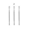 Acier inoxydable fumer Dab outils cire Dabbers baguette Scoop Pick spatule pelle métal plate-forme outil tamponnant plates-formes clous bâtons collants