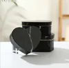 Present Wrap Florist Heart-Shaped Box Valentine's Packing Foil Gold Wedding gynnar blommiga godislådor