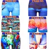 PULLIN Brand Beach Underwear France PULL-IN Men Boxer Shorts Sexy 3D Print Adults pull in PULL IN Underpants 100% Quick Dry264m