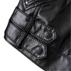 Damen Jacken Marke Motorrad Pu Lederjacke Damen Wintermantel Herbst Reißverschluss Oberbekleidung Damen Veste La Chaqueta Manteau Abrigo