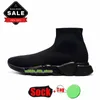 Sock Boots Fashion Socks Designer Ankle Boots For Men Women Classic Triple Black White Red Blue Grey Knit Trainers Slip On Lace Up Boots Sneakers