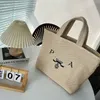 Fashions Totes Bag Letter Shopping Bags Canvas Designer Women Straw Knitting Handbags Summer Beach Shoulder Bags Large Casual Tote