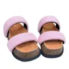 Diamond Full Diamond Top Slipers Designer Luxury Sandals Fashion Nuova piattaforma Scarpe in pelle in pelle Scarpe da spiaggia da spiaggia per esterni Casualizzanti traspiranti Classic Solletti di quercia.