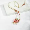 Anhänger Halsketten Halskette für Frauen Antiker chinesischer Hanfu-Schmuck