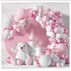 Altre forniture per feste di eventi Confezione da 107 kit di palloncini rosa Decorazioni di compleanno per neonate Ghirlanda ad arco in lattice fai-da-te per il primo decoro del matrimonio 230404