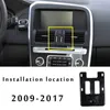 Autohouder LHD Autotelefoonhouder Voor Volvo XC60 2012 2015 2018 2022 2021 Auto Styling Beugel GPS Stand Draaibaar Ondersteuning Mobiele Accessoires Q231104