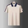 Hommes Polo Shirt Designer Homme Mode Cheval T-shirts Casual Hommes Golf Polos D'été Broderie High Street Tendance Top Tee Taille Asiatique M-xxxl 7pbs