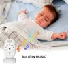 Baby Monitors Baby Monitor 2,0 tum trådlös videofärg Nanny Security Camera 2 Way Talk Night Vision Temperaturövervakning Musik Babysitter Q231104