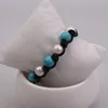 Strand Pearls White Bracelet Handmade Real Leather Jewelry Cultured Freshwater Bangles