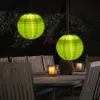 Nouveauté éclairage 8 pouces étanche LED lanterne solaire lampe arbre suspendu lumière pour extérieur Yard Festival célébration fête jardin décoration lampe P230403