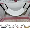 Cat Beds 1pcs Hanging Hammock For Pet Cage Soft Cotton Bed House Winter Warm Hamster Kitten Chair Cushion Mat