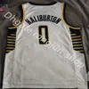 Custom 2023 인쇄 농구 00 베네딕트 매체 린 33 Myles Turner 24 버디 힐드 27 Daniel Theis 9 TJ McConnell 00 Mathurin 7 George Chris Hill Duarte Jerseys