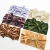 Accessoires de cheveux Bébé Bandeau Turban Big Bowknot Fille Pour Born Bow Band Enfants Kid Head Wrap