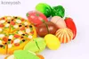 Cuisines jouer à la nourriture nouveaux enfants légumes et Fruits éducation précoce enfants jouer maison jouets enfants cuisine jouets ensemble Puzzle L231104
