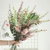 Decoratieve bloemen kunstmatige groene bladeren planten diy bruids boeket nep voor thuistuin feest bruiloft bloemen decoraties