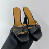 sandales pour femmes daccori designer de luxe chaussures habillées à talons hauts en cuir véritable à la mode talon confortable Rome sandale 13cm 35--42 taille