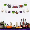 Décorations de Noël Joyeux Halloween Ornements en bois Trick or Treat Citrouille Boo Sorcières Chapeau Chat Noir Fantôme Skl Hk Pendentif Suspendu G Amkje