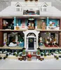 Kitchens Play Food Ideas Movie 3955pcs Moc 21330 Home Alone House Set Model Building Blocks Bricks Educational Toys for Adults Kids Christmas GiftsL231104