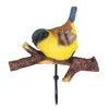 Hooks Rails Wall Mounted Hanger Hat KeyFrame Bird Hanger Metal Rack Heavy-Duty Decorative Owl Flamingo Giraffe 230404
