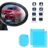 2pcs Car Rainproof Film Anti Fog Car Sticker Car Rearview Mirror Window Clear Film Rain Proof Waterproof Transparent Sticker