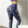 Legginsy damskie Bubble Butt y Leggingi Kobiety wąż nadrukowane modne leggins