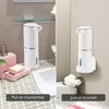 Ensemble d'accessoires de bain 300 ml distributeur de savon liquide ou mousse automatique moussant salle de bain USB lavage cuisine laveuse Induction Gent main Intelli