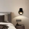 Duvar lambası nordic led basit ve yaratıcı dekoratif ışıklar el mühendislik odası yatak odası yatak başı ışık ev dekor