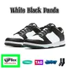 Avec une boîte gratuite pour hommes E chaussures de course basse baskets blancs noirs panda pigeon triple rose unc phonton poussière gris brouillard actif fuchsia valentin jour sb dhgate