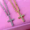 Chains Caraquet Multi Layer Butterfly Tennis Chain Choker Necklaces Gold Silver Color Cross Pendant Necklace For Women 2023 Jewelry