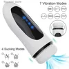 Andere Massageartikel Strap-Ons Masturbator Automatischer männlicher Vibrator Spielzeug Erotischer Hintern Tragen Realistisches Vagina-Spielzeug für Männer Vibrator Männliches Spielzeug Q231104