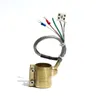 Five Wires Brass Band Heater Electric Copper Barrel 220V ID 36/38/40mm Height 45-50mm/30-50mm/30-50mm For Injection Machine Heat