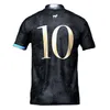 2023 2024 Argentina Portugal The Siu La Pulga Jersey Special Messise Ronaldoes Black Men Shirt Uniforms