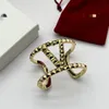 Pulseira de designer 2023 para mulheres garanhão ouro luxo formato de coração pérola cristal ouro duplo V letra 925s joias de prata clássico H6
