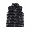 Monclair Vest Designer Hommes Gilet Veste Top 90 Blanc Duck Downs Remplissage Chaud Casual Col Debout Vers Le Bas Gilets CP Hiver Chaud Veste Brillant Mat 2 choi w7tu #