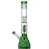 Glazen Beker Waterpijpen met Gekleurde Helix Spoel Perc Waterpijpen Dikke Bongs met Diffuse Downstem 14 mm Joint Rigs Rookaccessoires