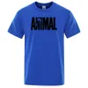 Men's T-Shirts Fashion ANIMAL Print Men Sportwear Summer Male T-shirt Cotten Top tees Mens Clothing Short Sleeve Casual Tshirt 230404