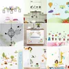 Wall Stickers Cartoon Flower Sticker For Kids Rooms Living Room Decor Home Decoration Decal Window Kitchen Wallpaper Poster1