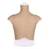 Catsuit Costumes Silicone Breast for Transgender Oil-free High Simulation Upgrade B C D E Cup Fake Boobs