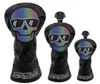 Fashion Golf Headcover Set Schedel Driver Covers Fairway Wood Cover Cover Premium Lederen Golf Wood Covers 2206235476596