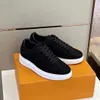 Luxe ontwerper Bevety Hils Casual schoenen Wit Zwart Leer Technisch Casual Wandelen Beroemde rubberen zool Zool Feest Bruiloft Runner Skateboard Wandelen EU46 04