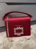 Sac à dîner pour femme classique de haute qualité couleur unie véritable soie incrustée de diamants boucle carrée banquet chaîne enveloppe sac pochette élégante