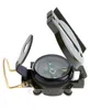 Mini Military Lensatic Watch Pocket Compass förstoringsarmégrön för campingjakt marscherar hela HM3514020339